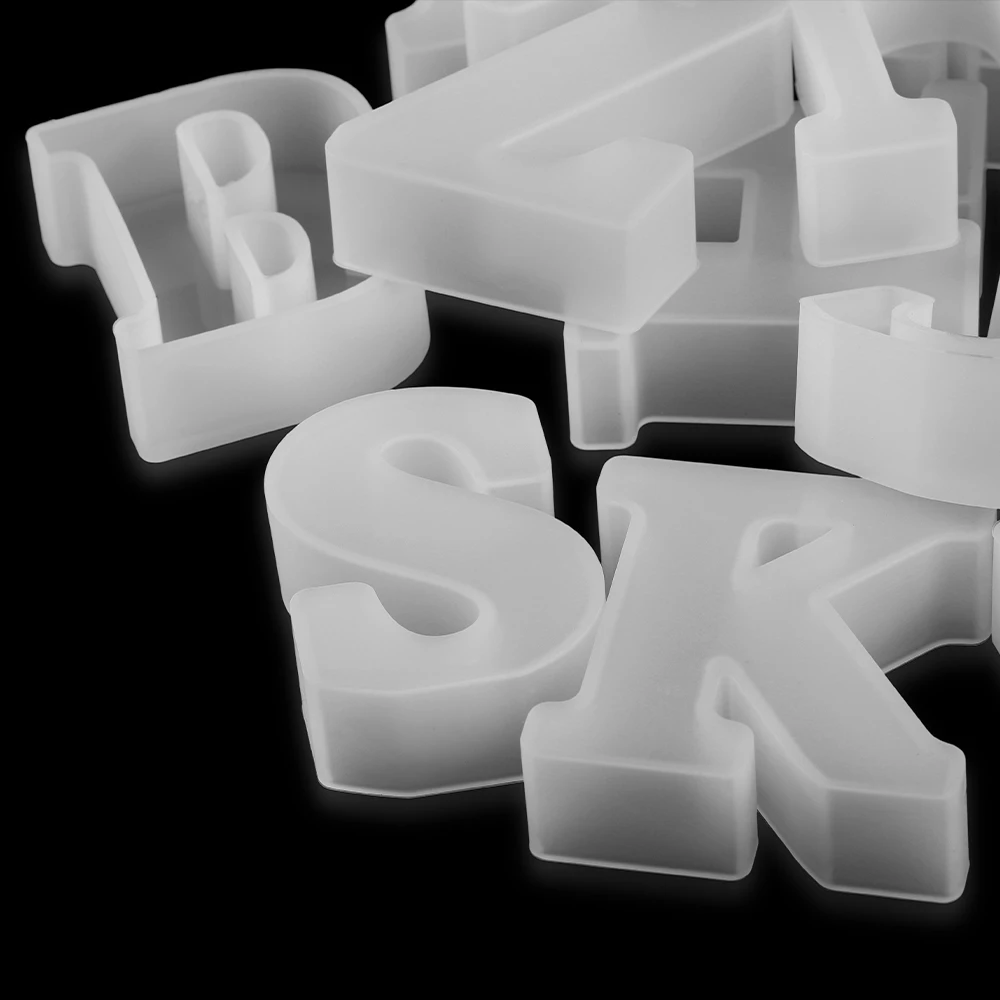 26 styles Letter Mold Alphabet Number Silicone Molds Crystal Glue Epoxy Resin Casting For DIY Jewelry Making Accessories |