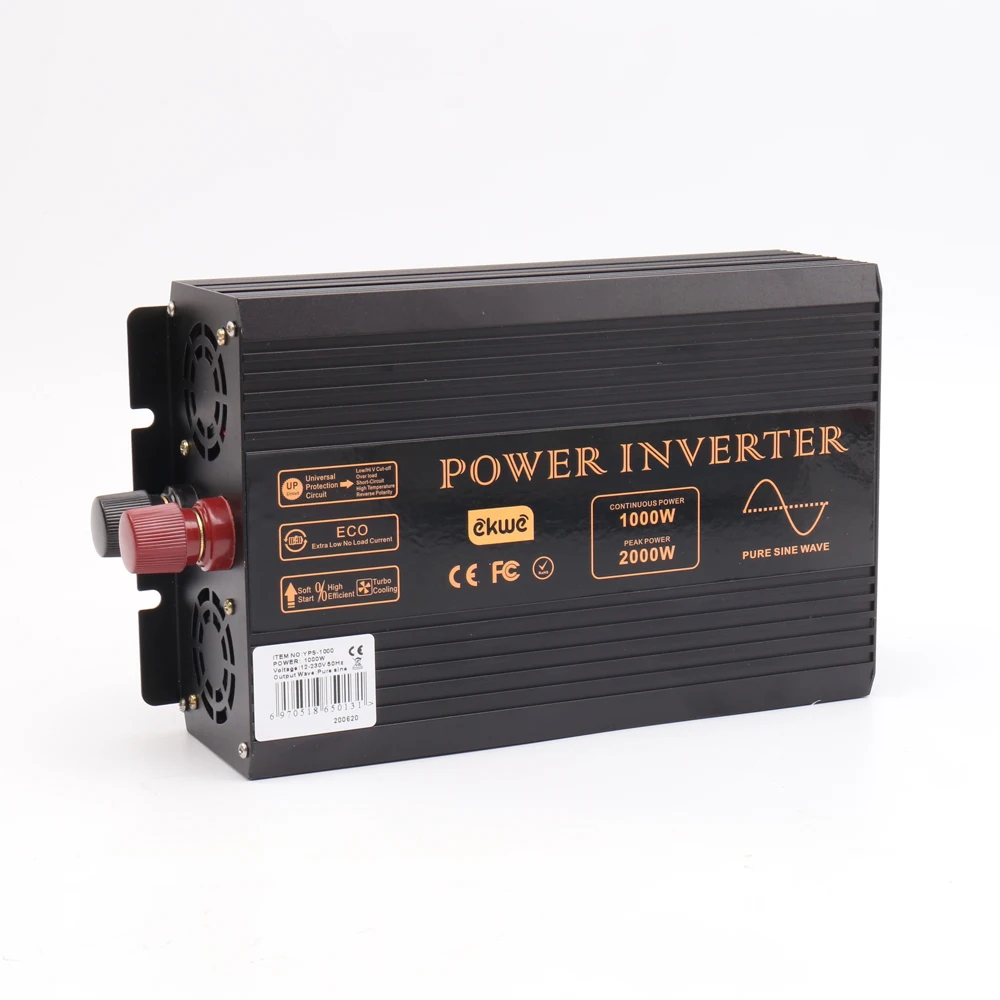 Новая лучшая пиковая мощность 2000 Вт поддерживающая 1000 преобразователь 12 220