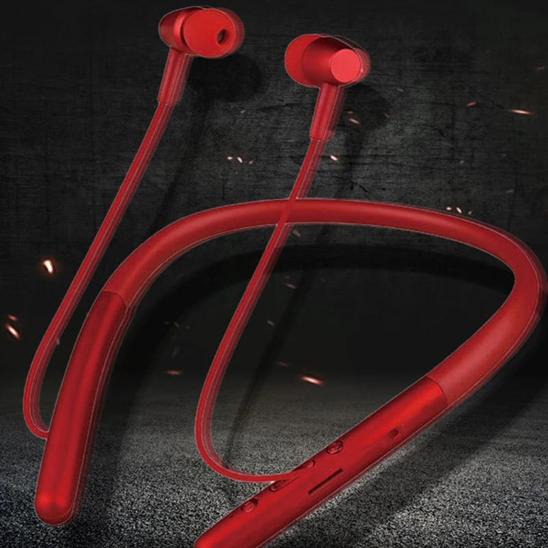 

Neck Hanging Wireless Sports Wireless Bluetooth-compatible 5.0 Headphones