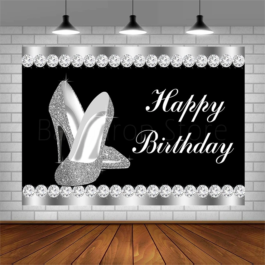

Avezano фотофоны с днем рождения баннер алмазные высокие каблуки фоны для фотостудии Фотография Декор винил