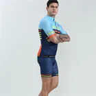 Мужская велосипедная Джерси, быстросохнущая дышащая командная одежда BOESTALK для гонок, шорты с гелевыми подушками и ремешком, комплект для велоспорта