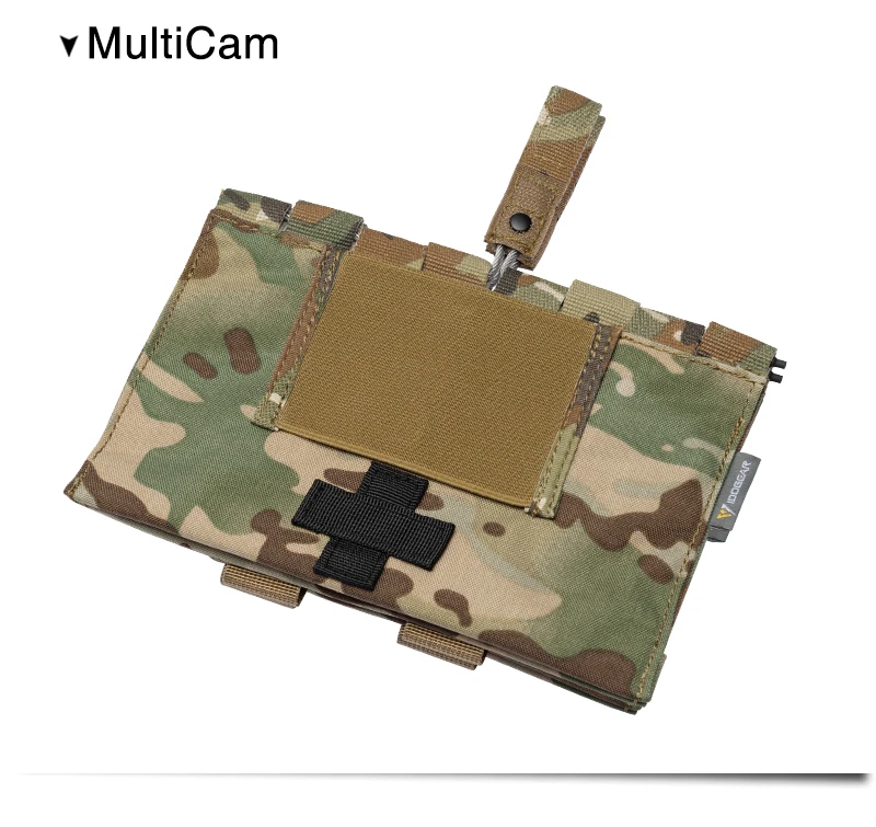 IDOGEAR Тактический медицинский мешочек Органайзер аптечка сумка MOLLE 9022B медицинское аварийное оборудование страйкбол охота 3548