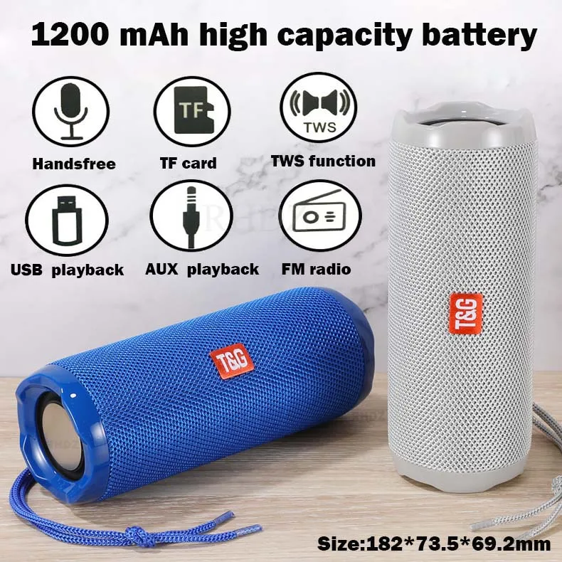 20 Вт наушники вкладыши tws с Портативный Bluetooth колонки Беспроводной Колонка