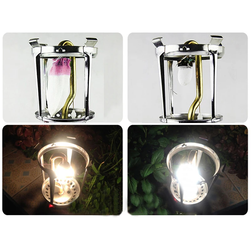 

Camping Gas Lamp Mantles Lantern Light Replacement Covers Outdoor Accessories