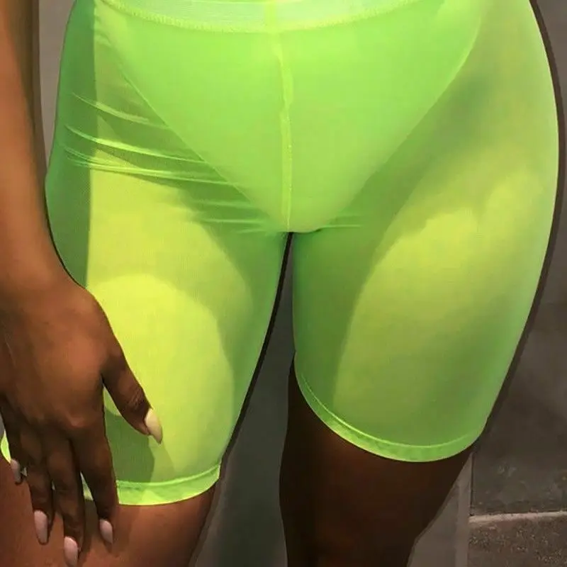 Женские прозрачные популярные штаны для йоги шорты из вискозы прозрачная