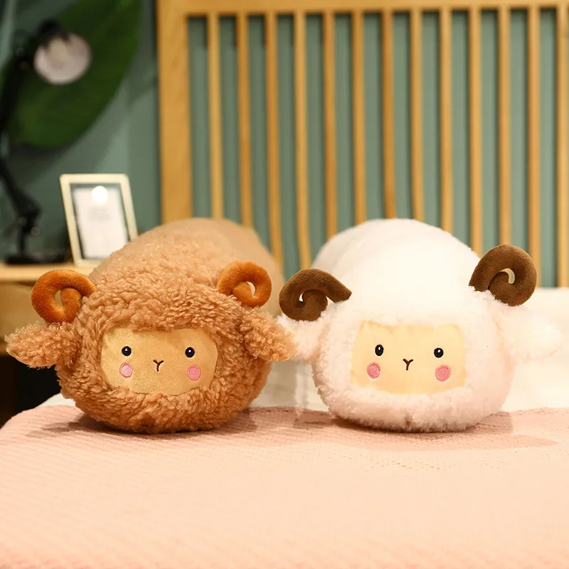 

1 шт. 80-120 см Kawaii Alpacasso плюшевые игрушки мягкие набивные животные овечья кукла кровать диван подушка для сна для детей девочек Подарки на день ...