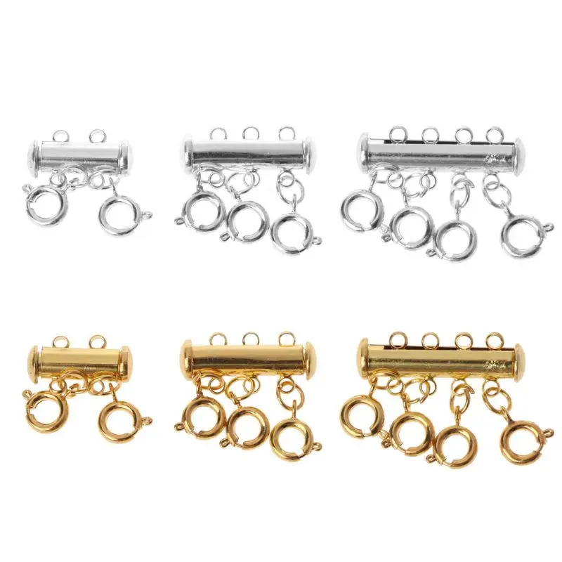 

Multi Strand Clasps Lobster Clasp Necklace Magnetic Tube Lock Jewelry Connectors