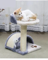 cat toy small sword hemp rope cat claw column grinding claw arch bridge cat grabbing board mouse toy fun cat climbing frame