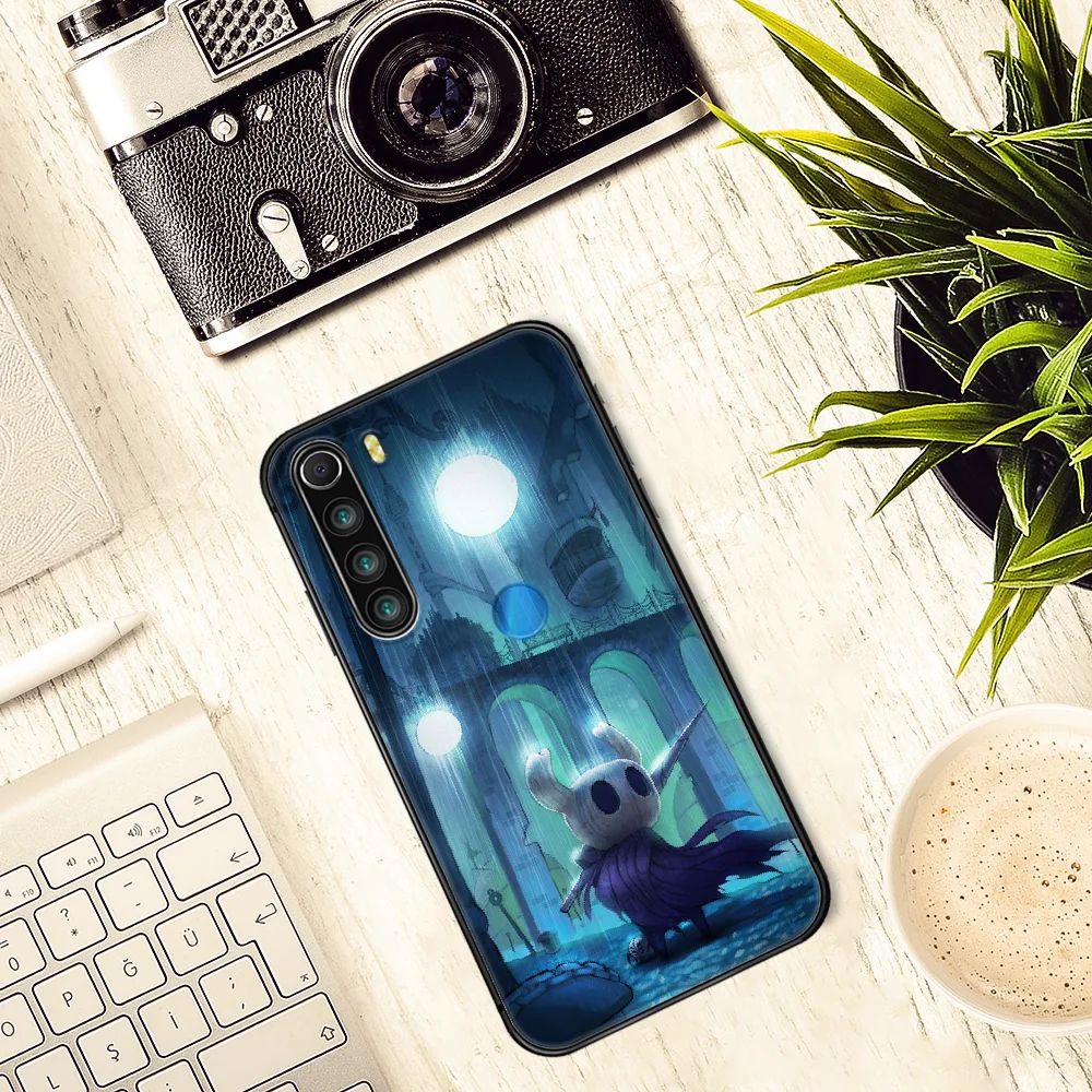 

Hollow Knight game Phone Case Cover Hull For XIAOMI Redmi 7 7a 8 8a 9 9a NOTE 6 7 8 8t 9 9s Pro Max 4X black Etui Silicone Prime