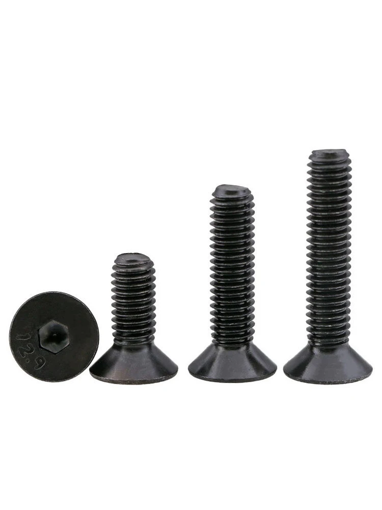 

[M3M4M5M6M8M10M12] Class 12.9 countersunk head hexagon socket screw flat head hexagon socket flat cup screw