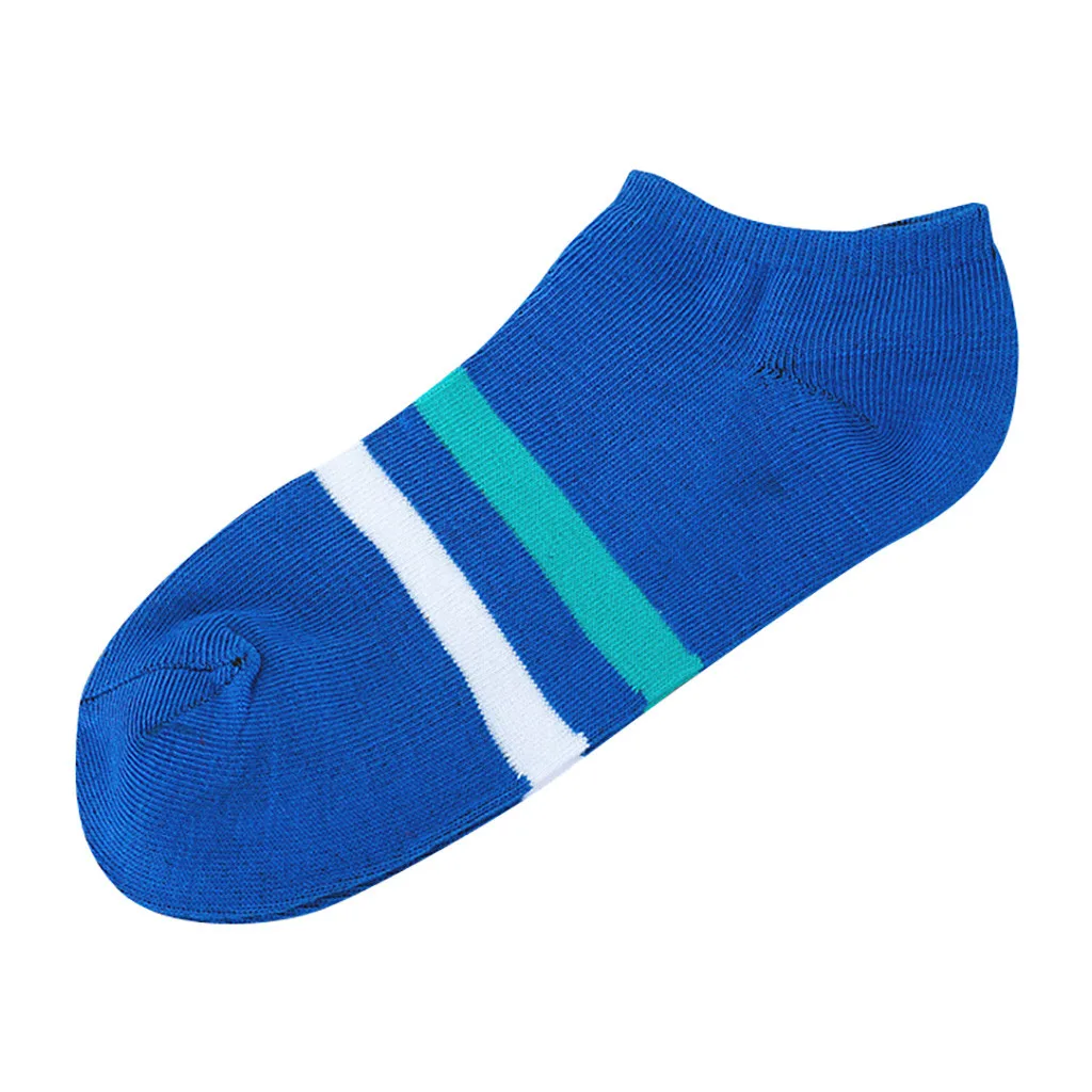 1 пара унисекс разноцветные короткие чулки удобные нескользящие хлопковые носки
