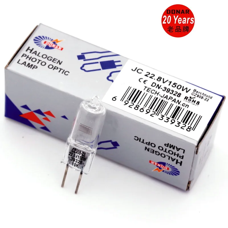 DN 39328 22 8 V 150W JC 22.8V150W G6.35 галогенная лампа berchsaid CZ908 Martin операционный кинотеатр