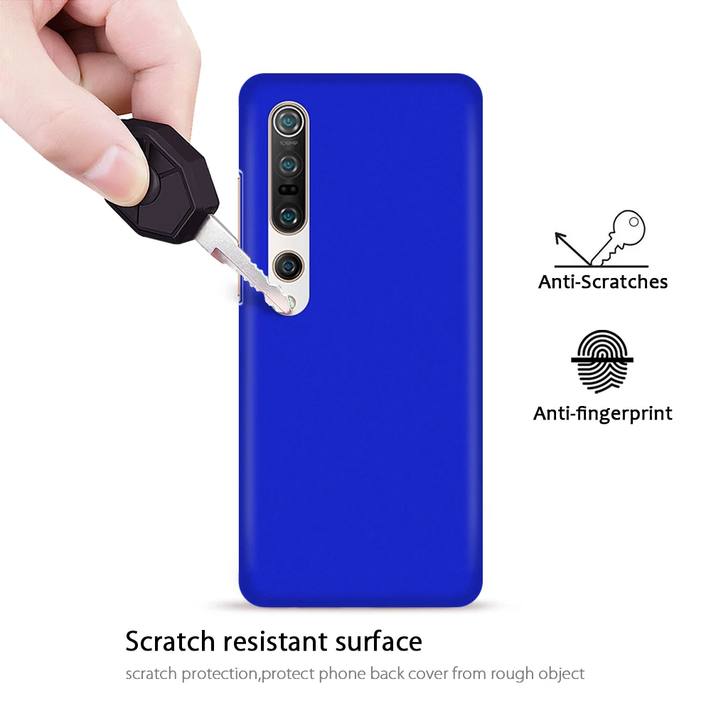 Матовый ПК Жесткий Чехол для Xiaomi Mi Note 10T 10 10i Ultra A3 A2 A1 6X 9T 8 SE Lite Pro 5G Ультратонкий