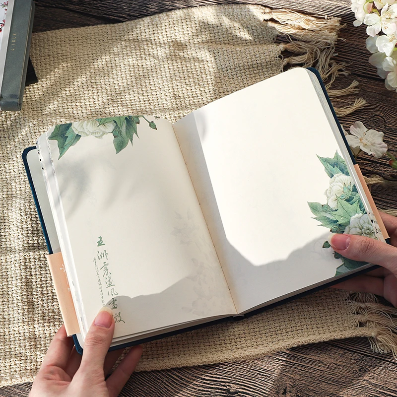 

2021 Color Inside Page Handbook Cute Creative Hard Cover Diary Books Weekly Notebook Planner Beautiful Gift