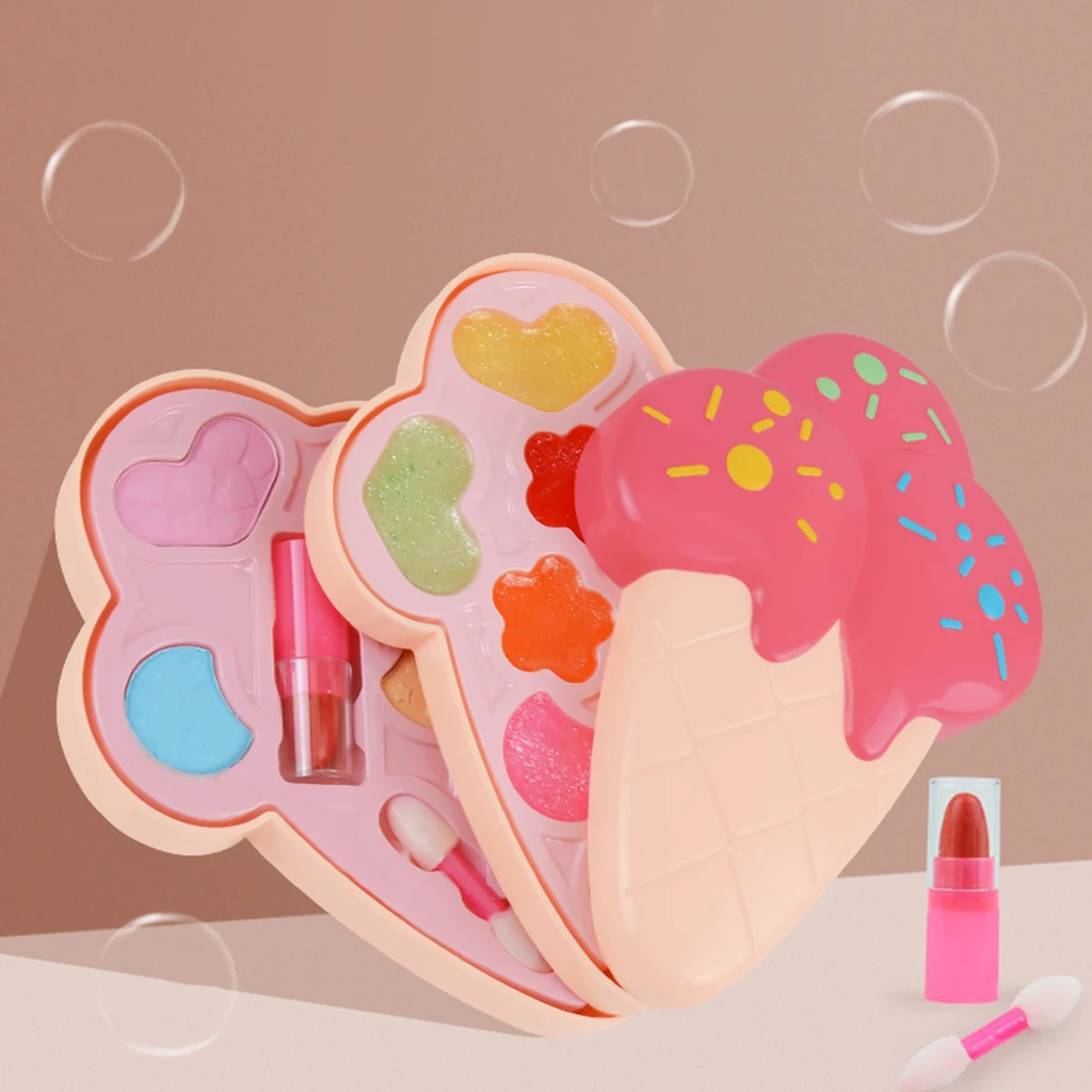 

Washable Makeup Toy Kit Pretend Play for Party Halloween Birthday Age 3+