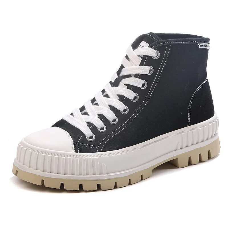 

Кеды женские с высоким верхом, Повседневная дышащая спортивная обувь, белые, в Корейском стиле, весна