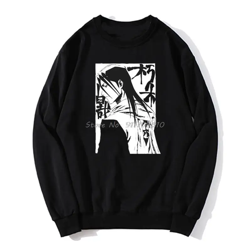 Byakuya Kuchiki отбеливающие Аниме толстовки Harajuku мужские весенние осенние толстовки свитер уличная одежда