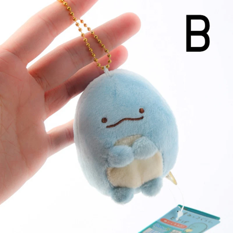 Sumikko гураши со съемной накидкой плюшевые игрушки Peluche мягкие куклы игрушки Детский подарок Juguetes брелок орнамент ключ кулон
