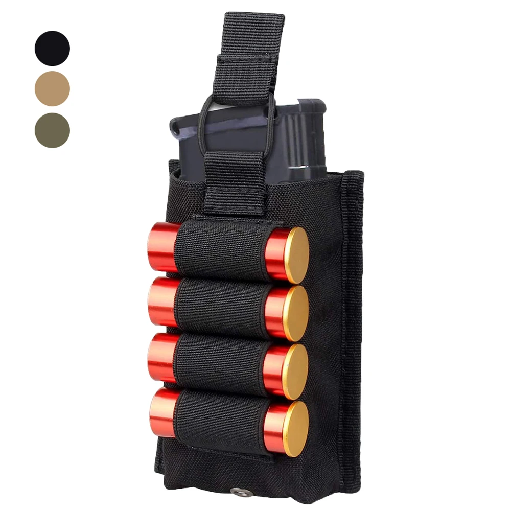 Тактическая Сумка для магазина Molle одинарная винтовка пистолета двухслойная 4