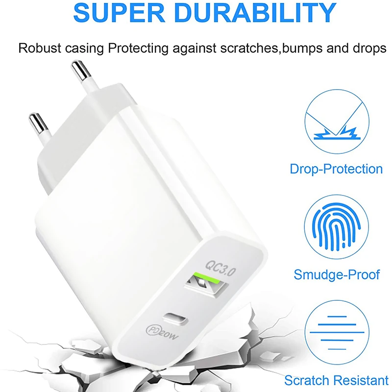 20 Вт Быстрое зарядное устройство разъем быстрый мобильный телефон для Тип с