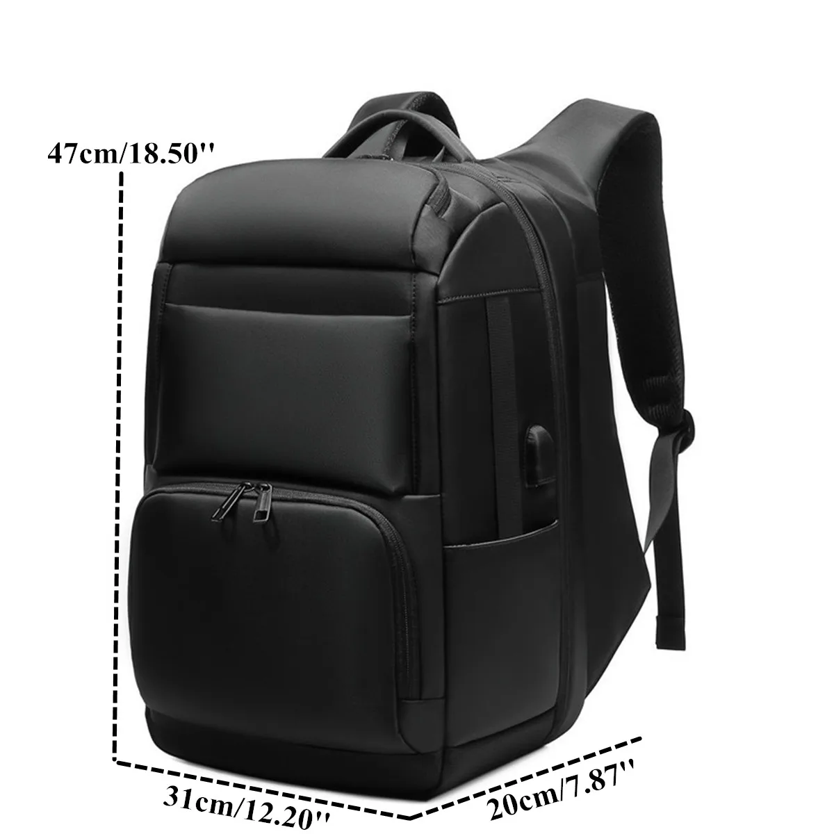 

Large Capacity Laptop Backpack Male USB Charging Backpack Laptop Bag Men Casual Travel Bag Bookbag Nylon Backpacks Shoulder Bag