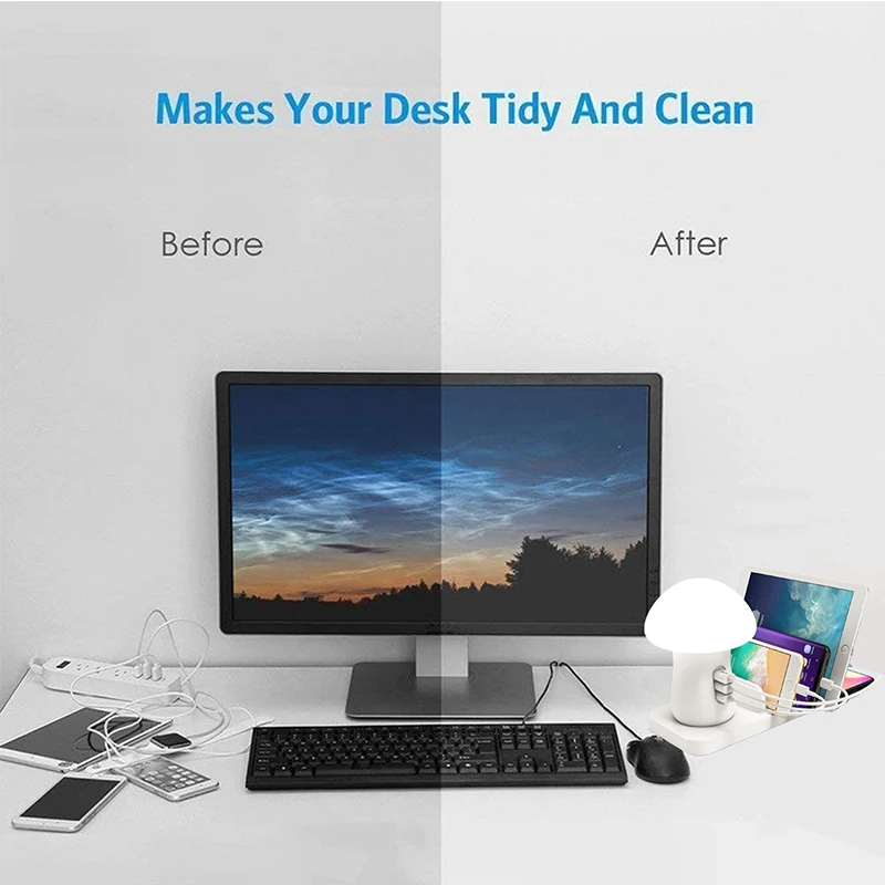 USB-зарядное устройство для телефона Беспроводная зарядка стандартная базовая