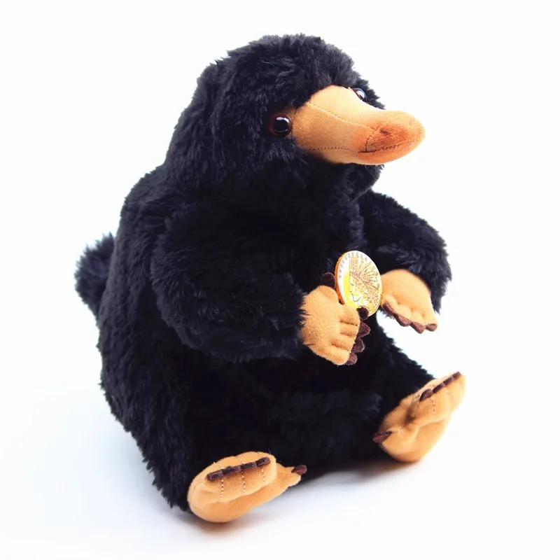 Where to Find Them Niffler Fantastic Beasts Plush Toy Fluffy Black Duckbills Cute Soft Stuffed Animals For Kids Gift