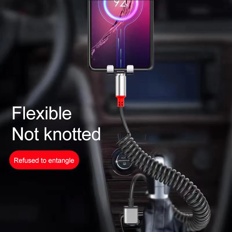 Магнитный кабель 3 А зарядное устройство Micro USB Type C 8 Pin для быстрой зарядки iPhone XS