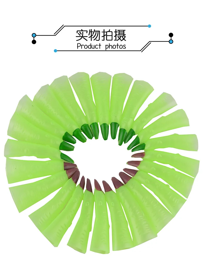 10 шт./лот Хеллоуина поставки перчатки дьявола ведьма когти дьявол для ногтей