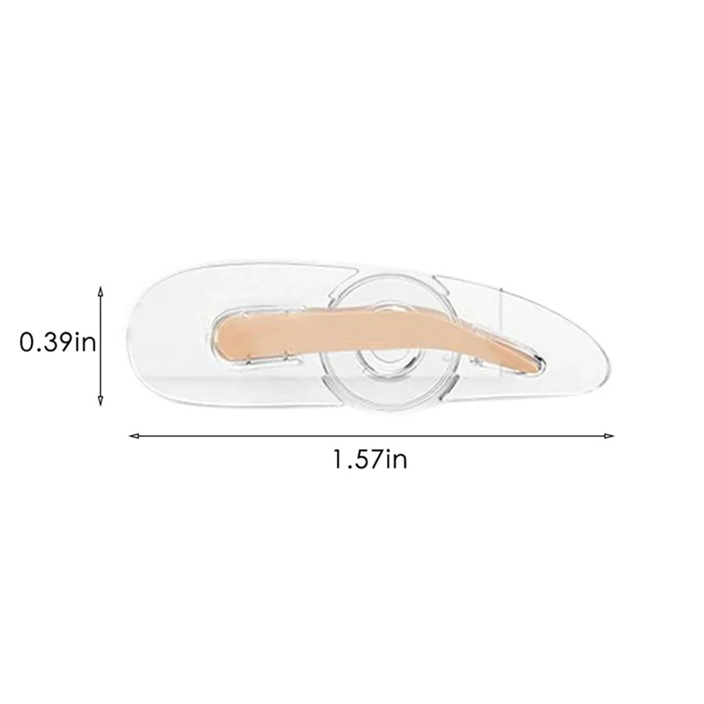 

Adjustable Eyebrow Stamp Double Side Perfect Arch Eyebrow Shaping Template Shadow Powder Palette Eye Brow Stencils Make Up Tool