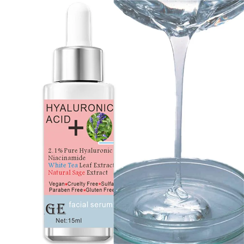 Увлажняющая отбеливающая Сыворотка для лица с гиалуроновой кислотой | Красота и
