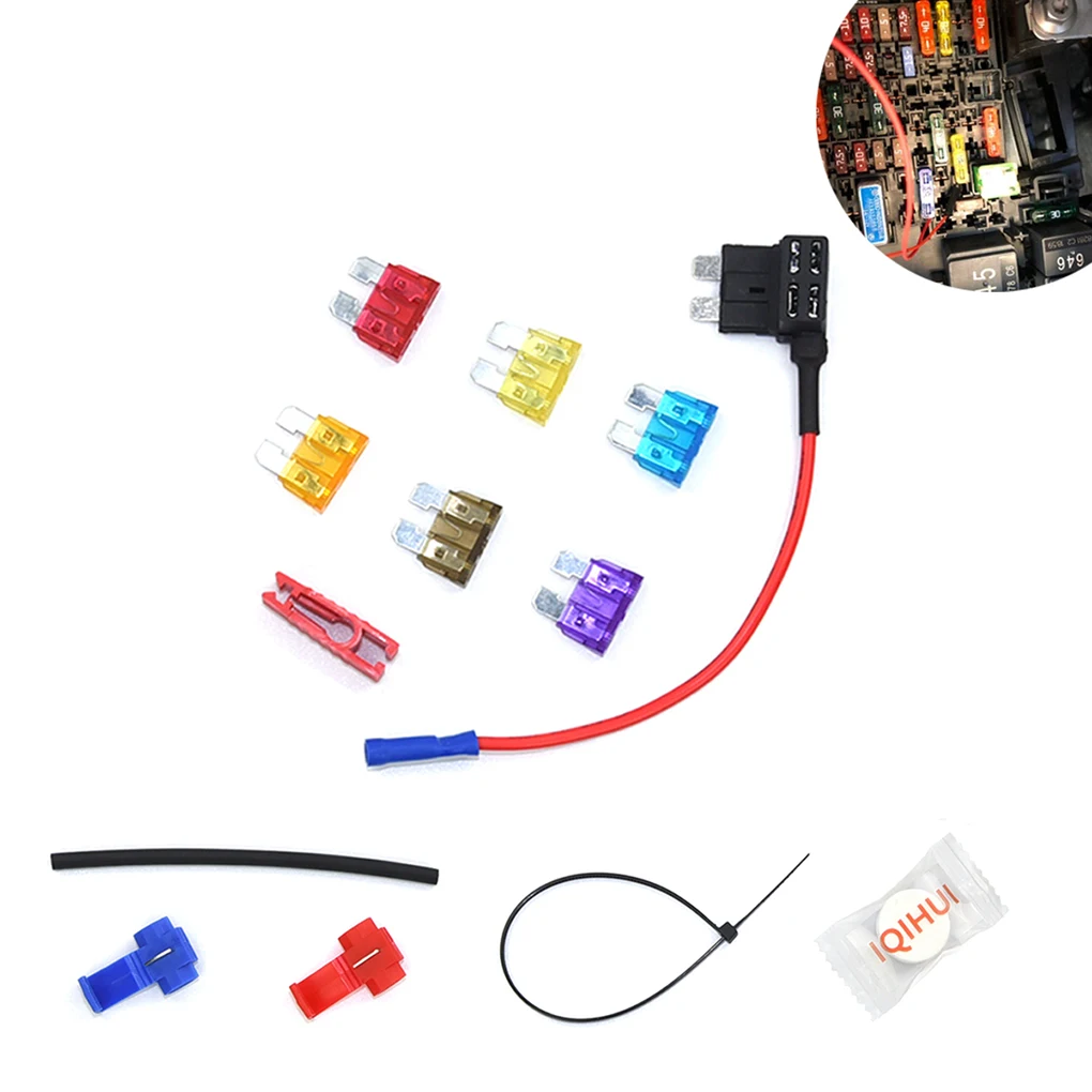 6 шт./компл. автомобильный держатель предохранителя небольшого размера адаптер