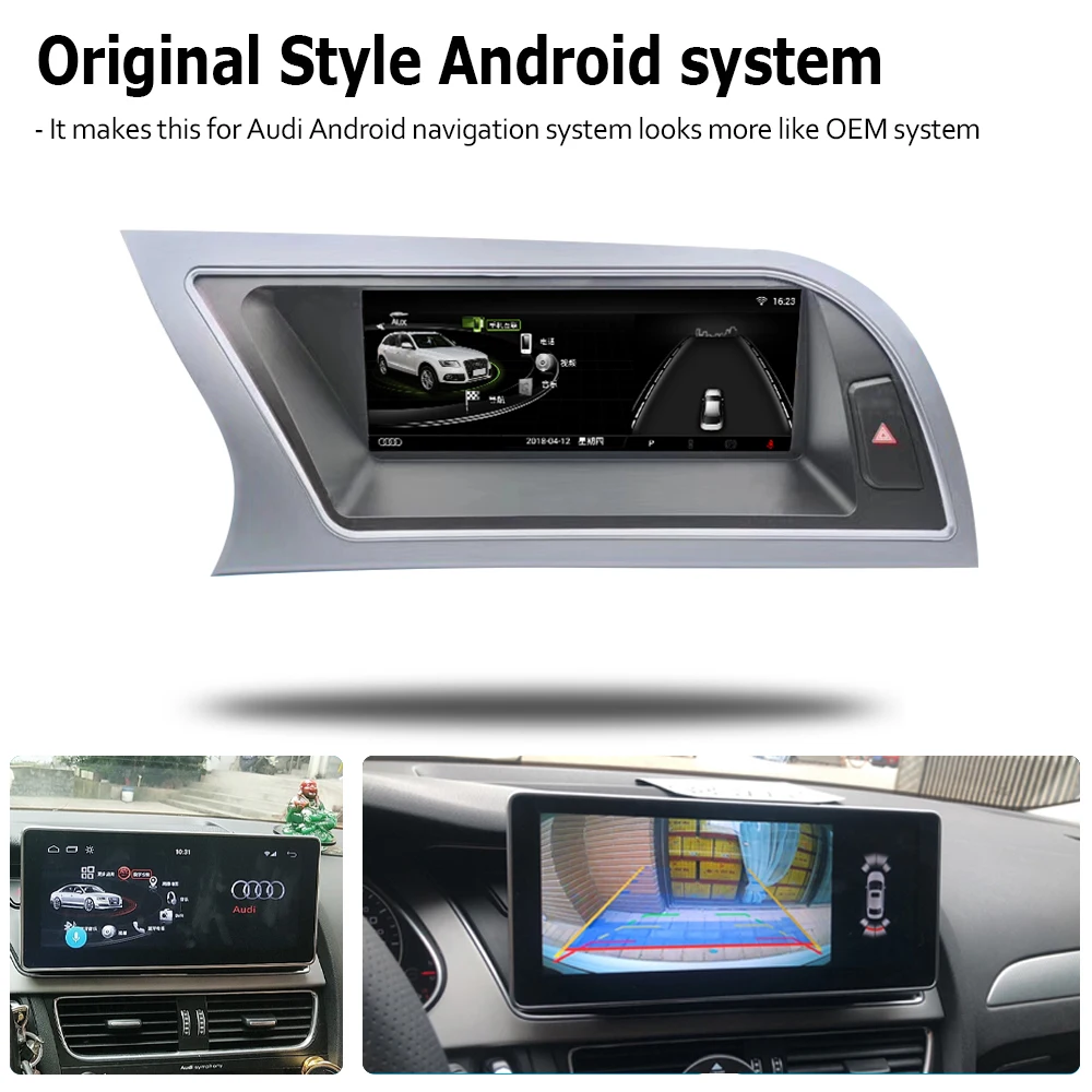 Автомобильный мультимедийный плеер с сенсорным экраном 8 дюйма Android стерео