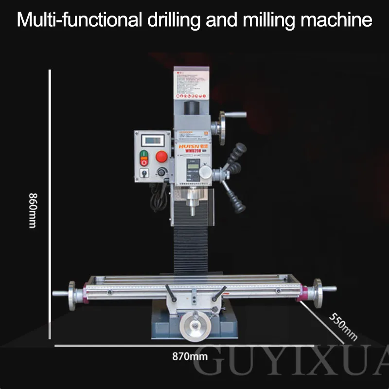 WMD25V 500MM small drilling milling machine multi-function processing metal household desktop factory teaching equipment | Инструменты