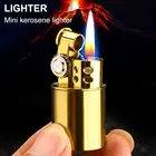 Мини зажигалка дизель фонарь Зажигалка Мини брелок зажигалки ретро керосиновая Зажигалка Key chain зажигалки Подарки
