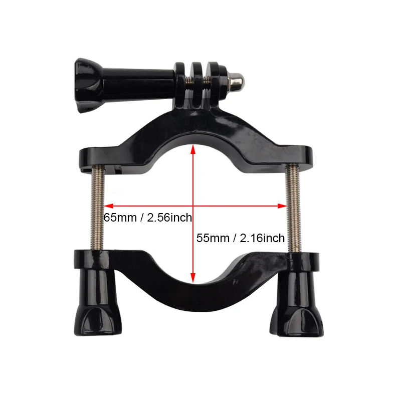 Зажим держатель для руля велосипеда и мотоцикла штатива GoPro Hero 9 8 7 6 5 Yi 4K Sjcam Sj4000 Eken