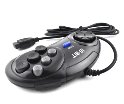 Игровой контроллер для SEGA Genesis 16 бит ручки 6 кнопок геймпад MD игровые аксессуары |