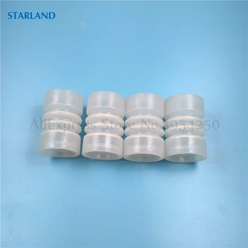 4 Elastic Seal Rings Silicone Pipes Spare Parts  Sealing Tube Of Soft Serve Ice Cream Machine Accessoriy Replacement