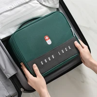 multi functional cloth medicine box family portable storage bag first aid box layered medicine box thickened large capacity