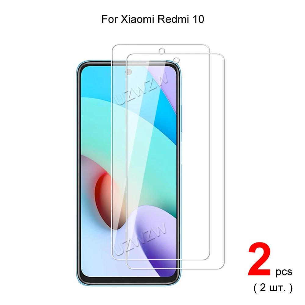 

For Xiaomi Redmi 10 Premium Tempered Glass Screen Protector Protective Film HD Clear Protecting Guard