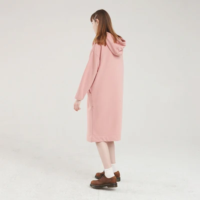 TANTO/2019 оригинальные креативные толстовки с капюшоном для девочек однотонное