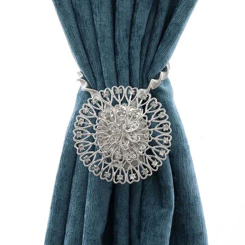 Новейшая пряжки для занавесок Любовь Комбинация магнитные занавески подхваты