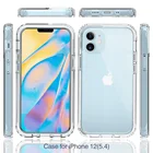 Прозрачный чехол для Iphone 12 11 Pro Xs Max x Xr Ipod Touch 5 6 7 8 Plus 5s Se, противоударный чехол с четырьмя углами