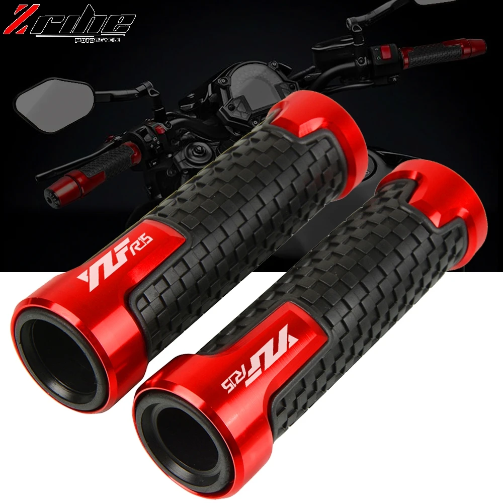 

Motorcycle CNC aluminum 7/8" 22mm handlebar grip handle bar handlebar grips For Honda YZFR15 YZF R15 YZF-R15 2008 2009 2010-2016