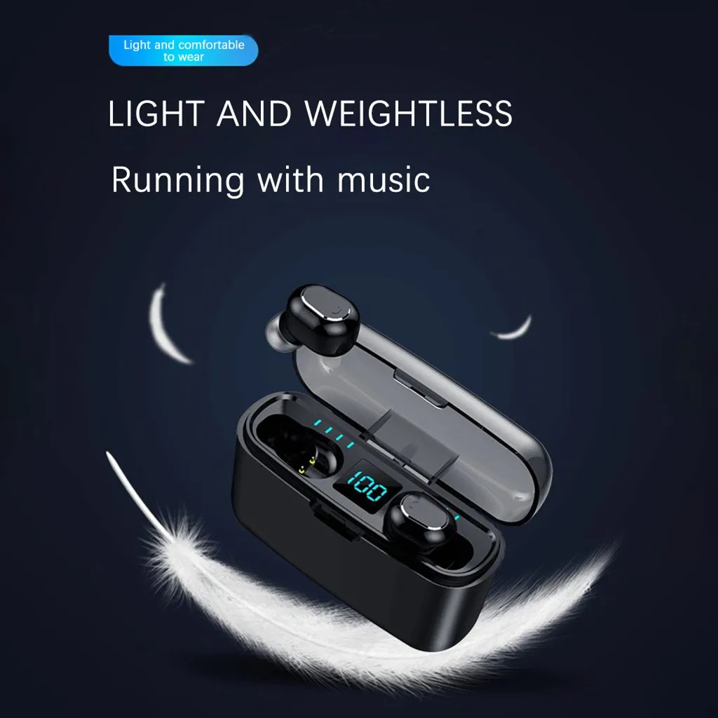 50 # Bluetooth наушники Mini TWS 5 0 беспроводные наушники-вкладыши Наушники с зарядным