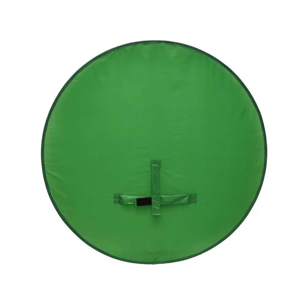 Складной тканевый фон для студийной фотосъемки с зеленым экраном x дюйма |