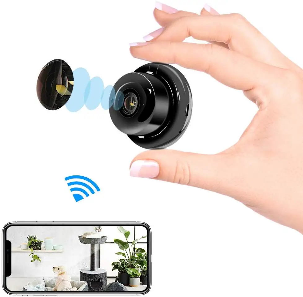 IP камера Tigenkey Беспроводная компактная с поддержкой Wi Fi 720P и облачным