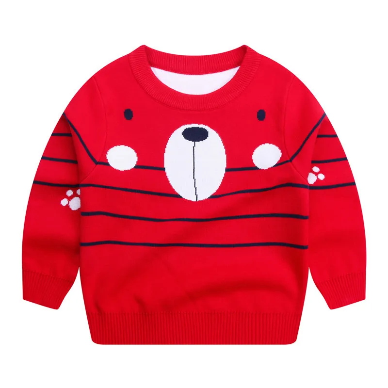 

Zeebread New Arrival Red Boys Girls Sweaters Autumn Winter Baby Clothes Christmas Design Hot Selling Sweatshirts Kids Tops Shirt