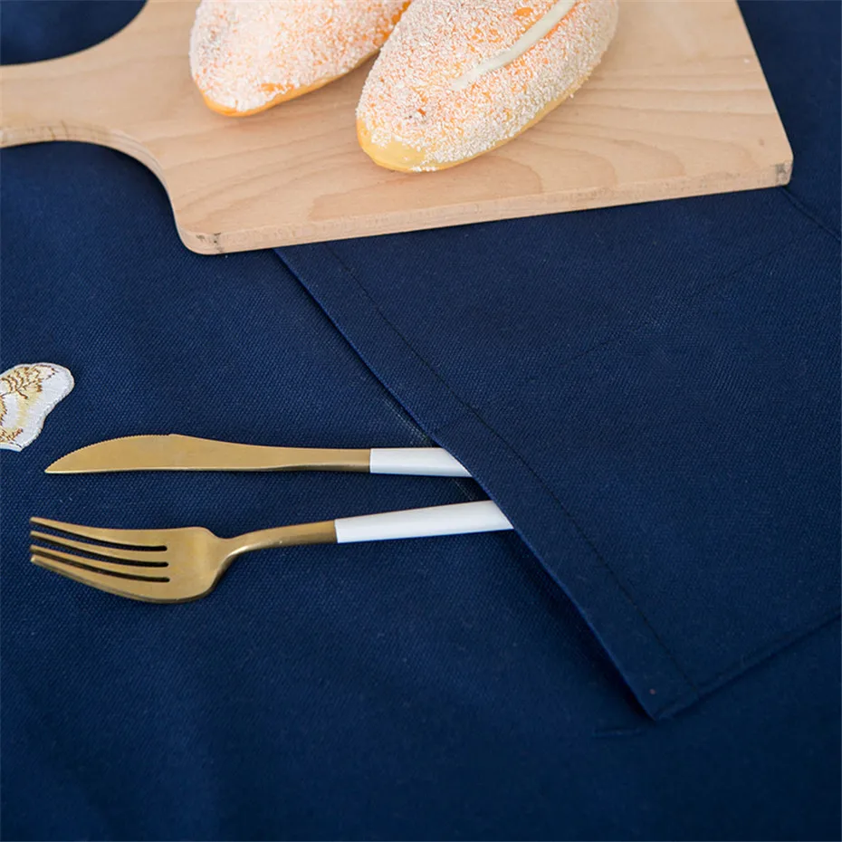 Для мужчин и женщин простой кулинарный кухонный Ресторан нагрудник фартук