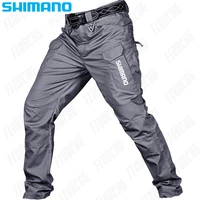 shimano fishing pants waterproof fishing clothes multi pocket durable outdoor hunting pants tactics trousers fishing clothing